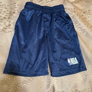 NBA Blue Athletic Basketball Shorts - youth size 10/12